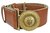 Officer's Leather Belt and Buckle
